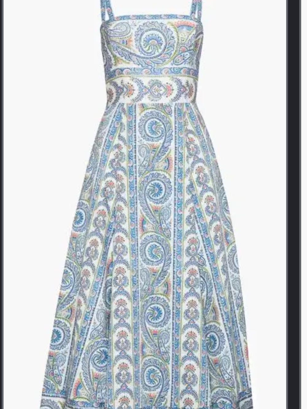 Hill House Maxi Dress in Blue Paisley Print